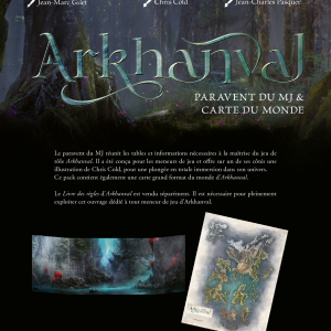 Arkhanval – Paravent du MJ & Carte du monde